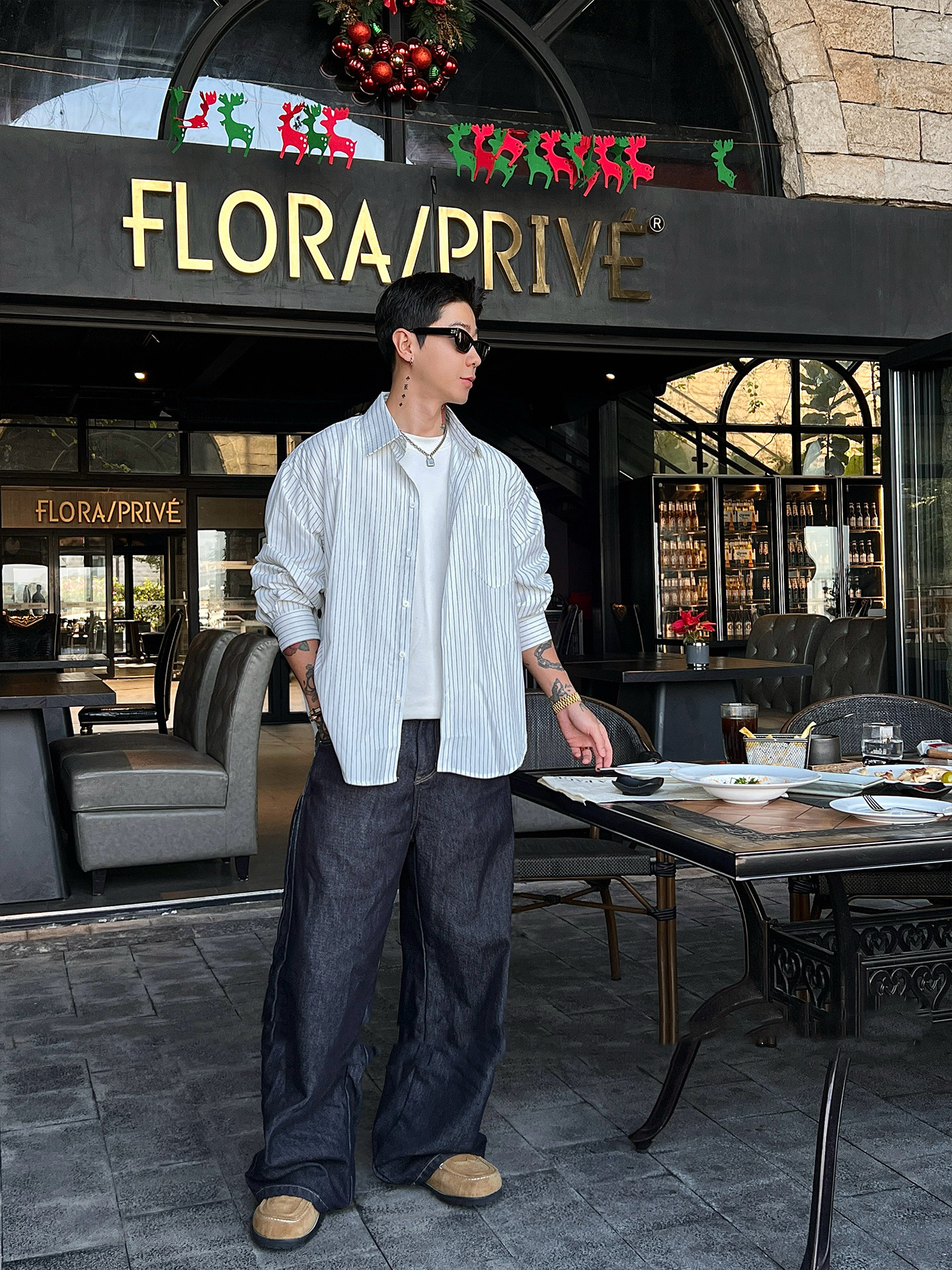 韓版襯衫 條紋男士襯衫 輕薄外套 春秋款｜休閒寬鬆輕商務