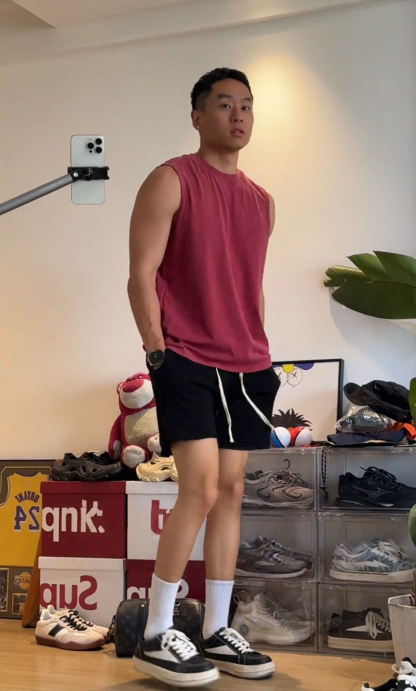 HT 工裝美式背心 痞帥風 坎肩無袖上衣 純棉親膚
