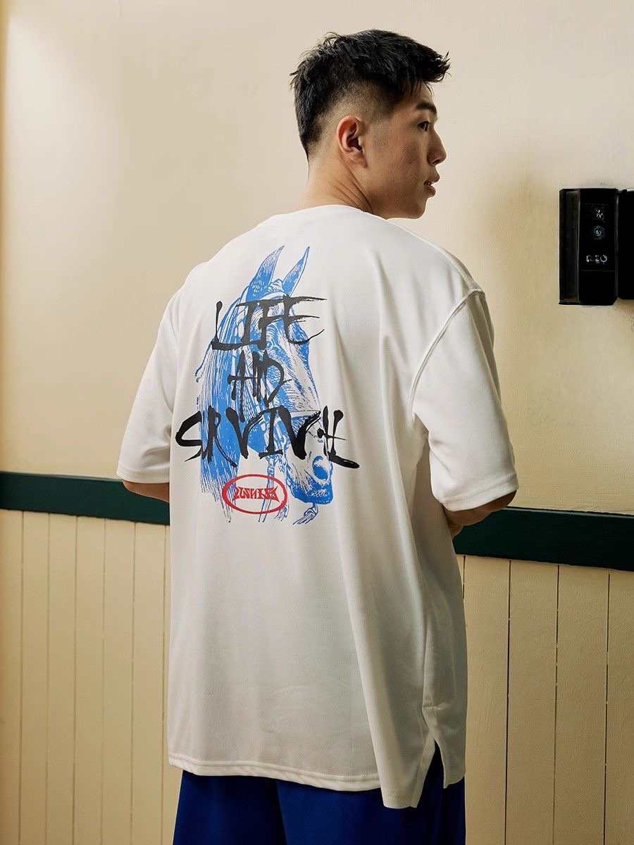 LSS 「夏日駿馬」速乾運動投籃服 寬鬆透氣 親膚不粘身 顯身材