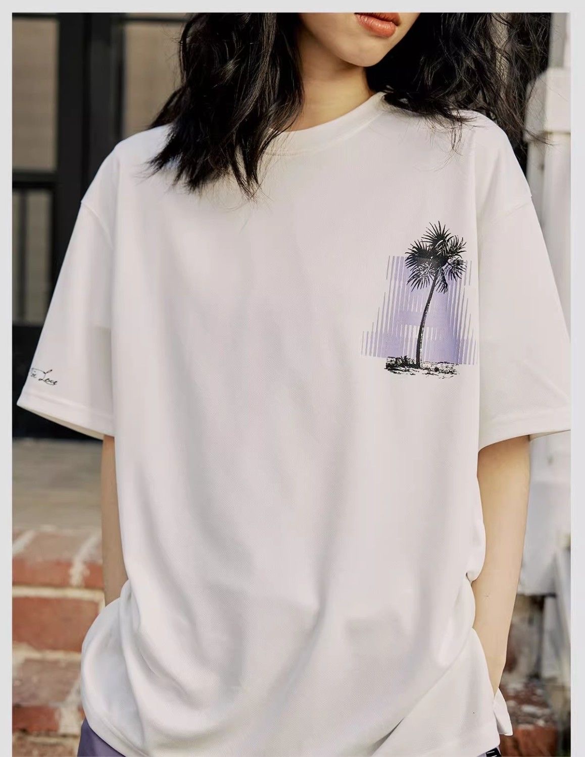 LSS 「夏日椰樹」速乾運動投籃服 寬鬆透氣 親膚不粘身 顯身材 男女同款