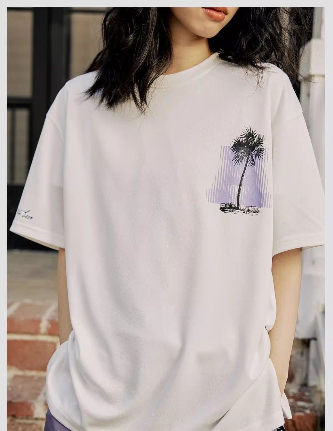 LSS 「夏日椰樹」速乾運動投籃服 寬鬆透氣 親膚不粘身 顯身材 男女同款