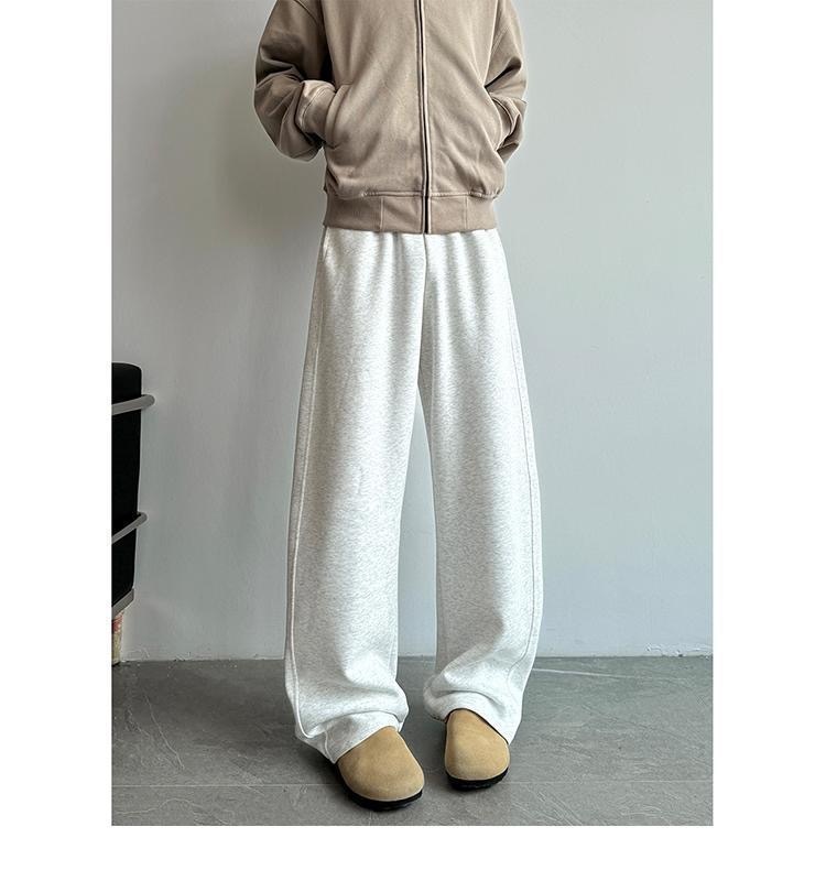 美式長褲 純棉彎刀剪裁 寬鬆親膚 運動休閒