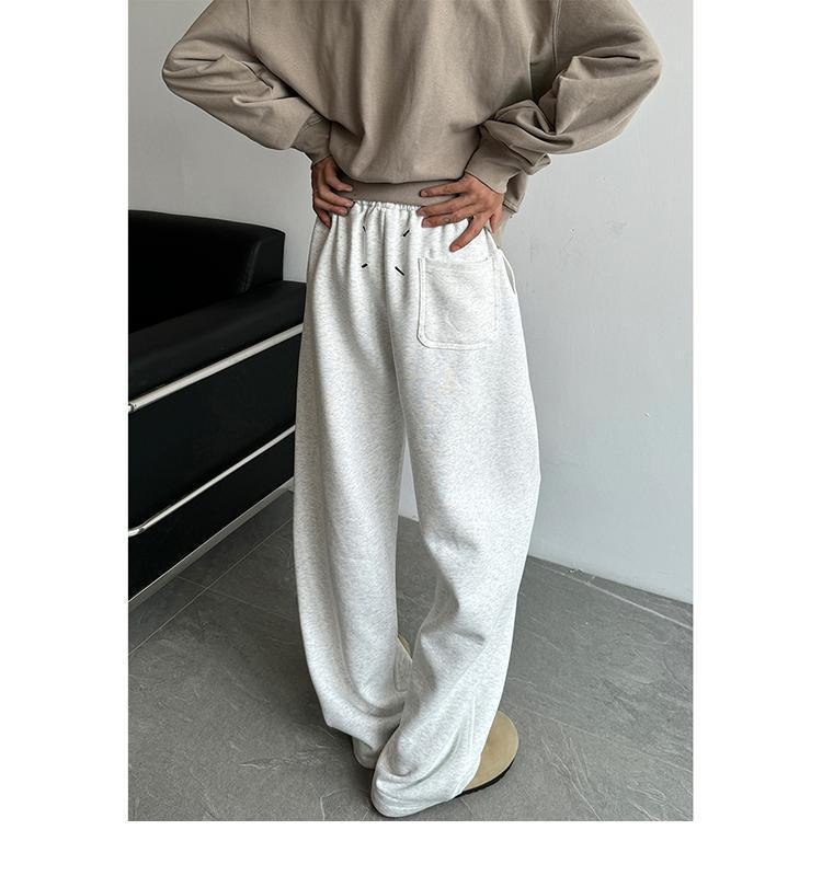 美式長褲 純棉彎刀剪裁 寬鬆親膚 運動休閒