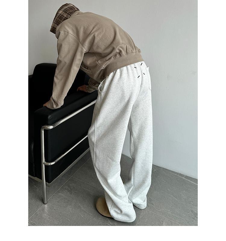 美式長褲 純棉彎刀剪裁 寬鬆親膚 運動休閒