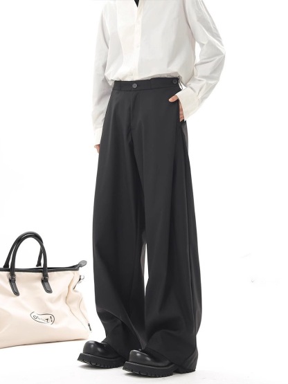 輕商務 cleanfit西褲 寬鬆闊腿 垂順涼感 休閒褲