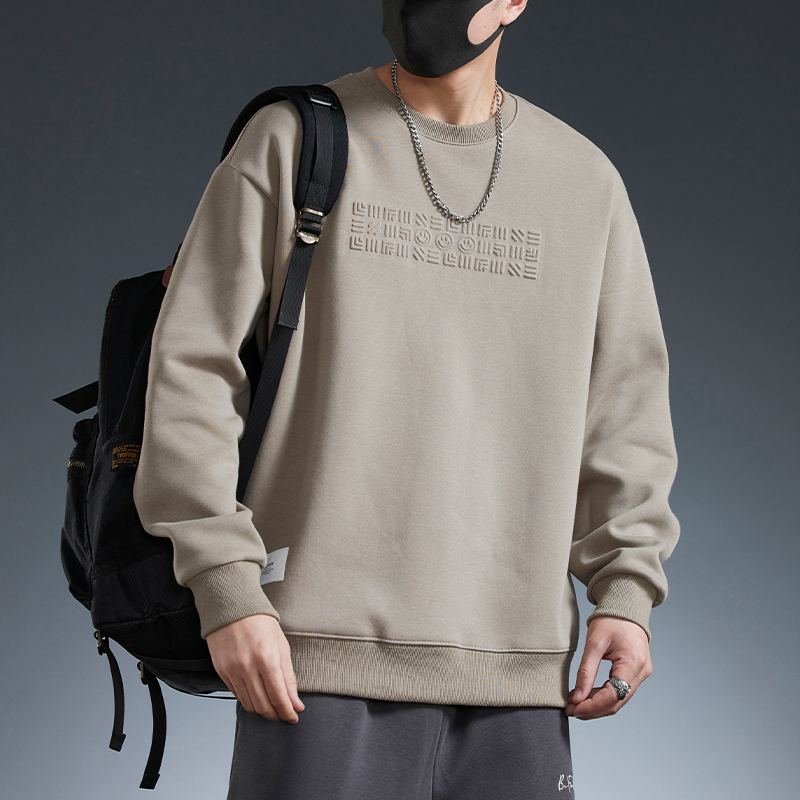 省心套裝 純棉套頭衛衣+鬆緊休閒運動長褲 親膚舒適 顯瘦遮肉顯腿長