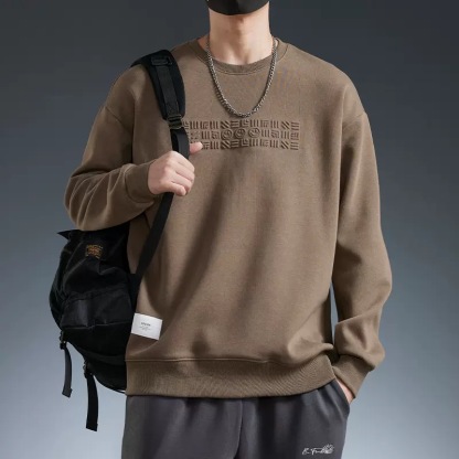 省心套裝 純棉套頭衛衣+鬆緊休閒運動長褲 親膚舒適 顯瘦遮肉顯腿長