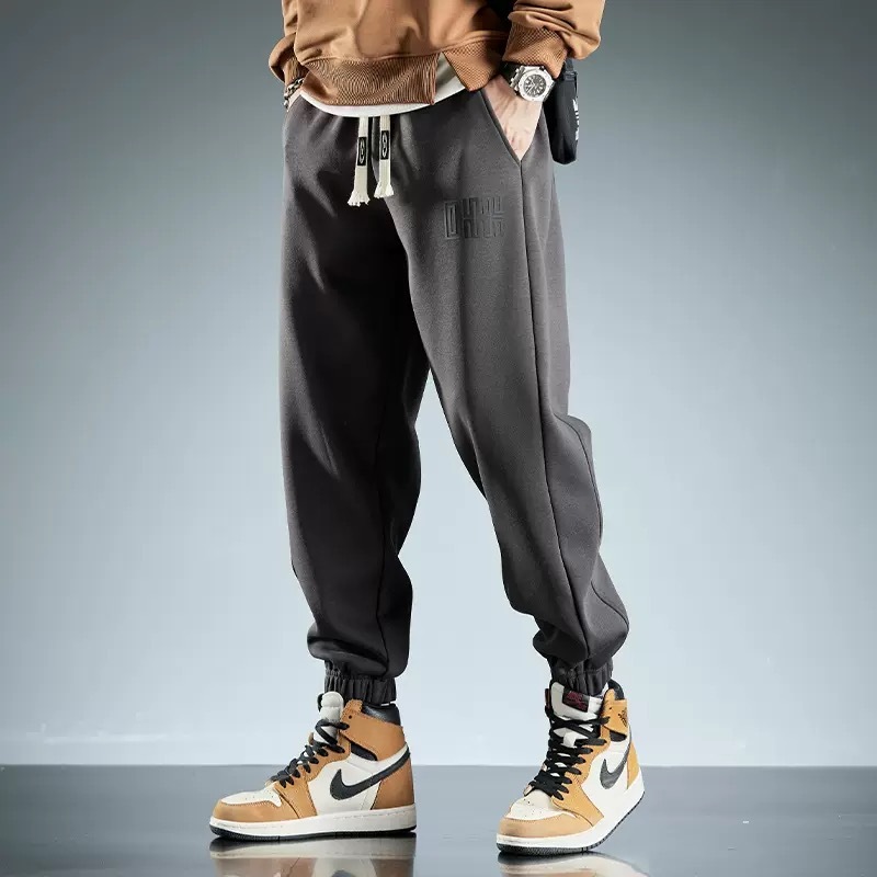 省心套裝 純棉套頭衛衣+鬆緊休閒運動長褲 親膚舒適 顯瘦遮肉顯腿長