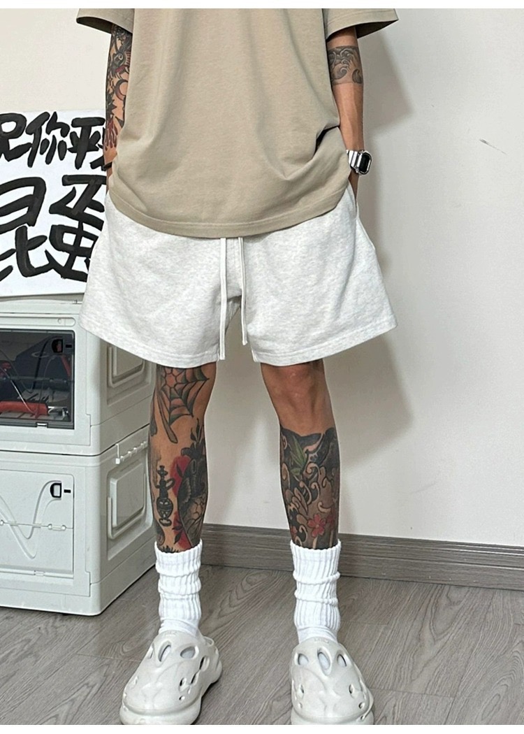 MAN 四分美式短褲 純棉 籃球運動褲 休閒褲 寬鬆透氣百搭