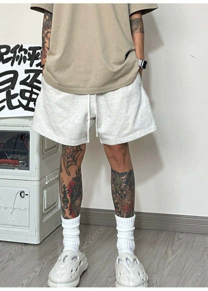 MAN 四分美式短褲 純棉 籃球運動褲 休閒褲 寬鬆透氣百搭