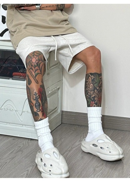 MAN 四分美式短褲 純棉 籃球運動褲 休閒褲 寬鬆透氣百搭