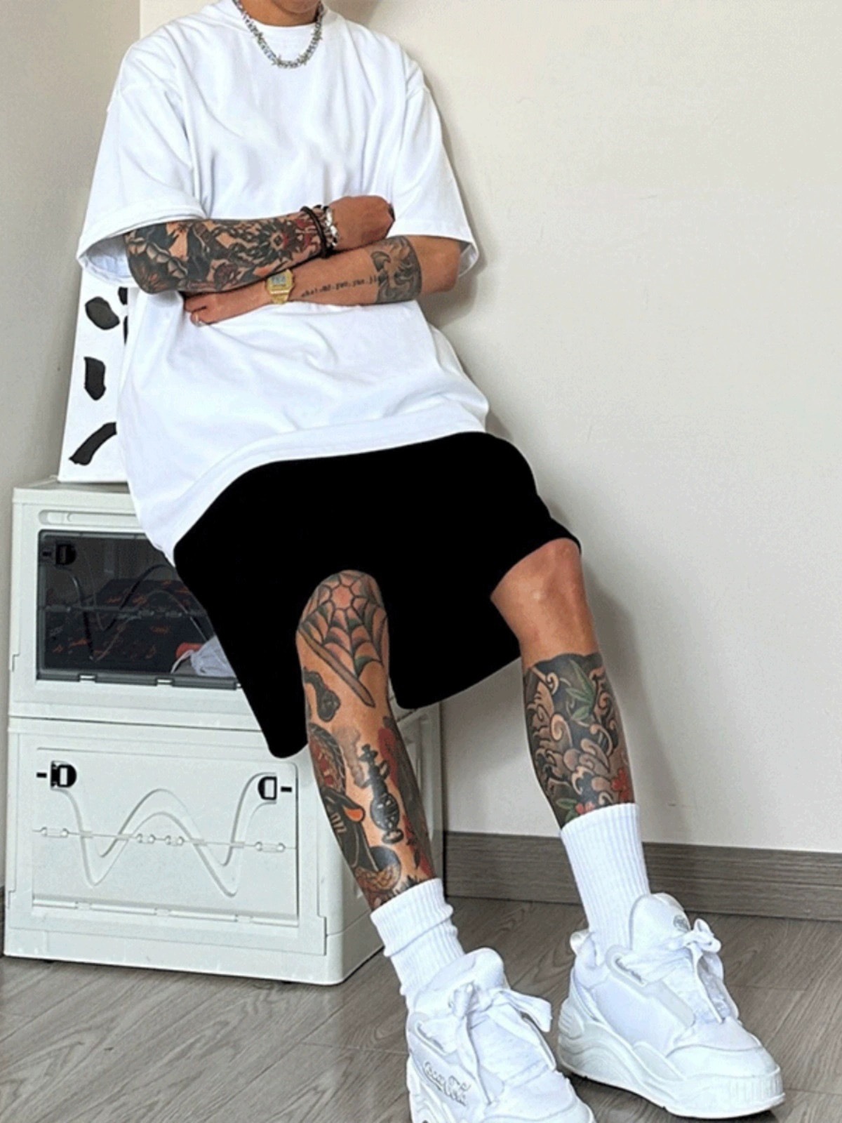 MAN 四分美式短褲 純棉 籃球運動褲 休閒褲 寬鬆透氣百搭