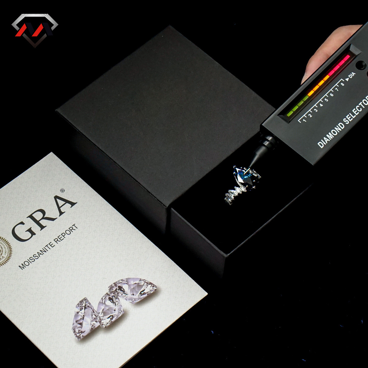 5ct Marquise Synthetic Moissanite Solitaire Statement Ring In 925 Sterling Silver