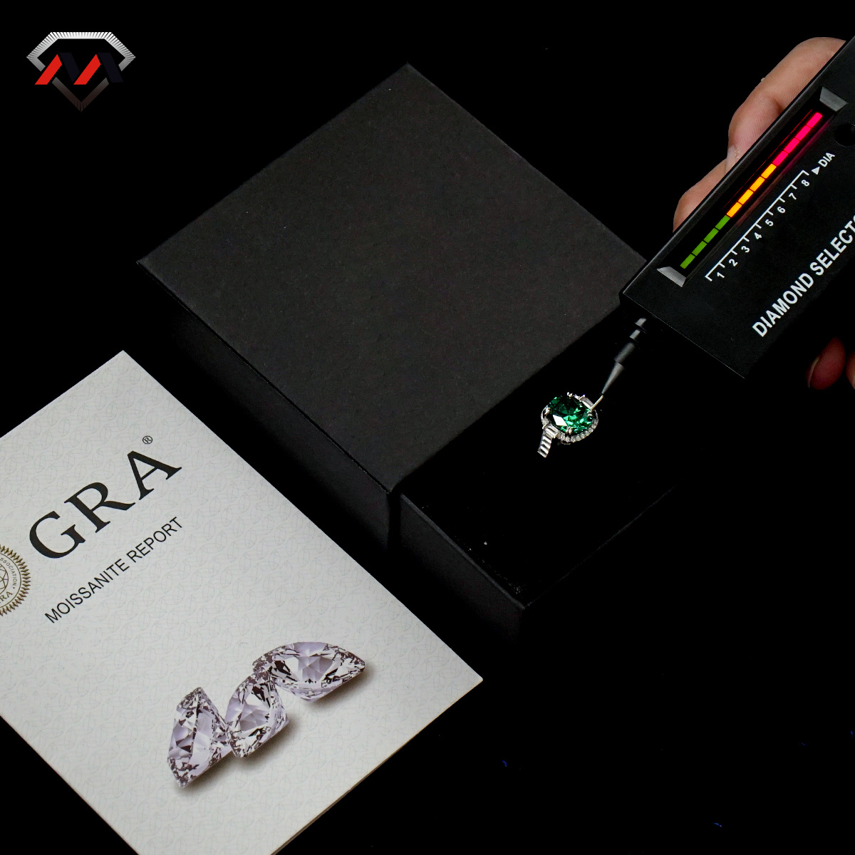 5ct Elongated Cushion Synthetic Moissanite Luxury Ring In 925 Sterling Silver