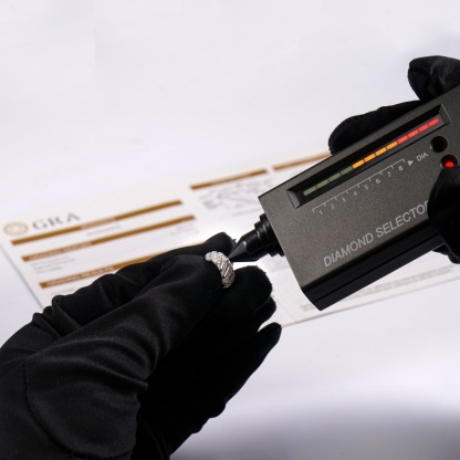 Delzzad Sculpted Cable Hoop Earrings D Color VVS Synthetic Moissanite Earrings Jewelry S925 Perfect Birthday Engagement Wedding Anniversary Christmas Gift