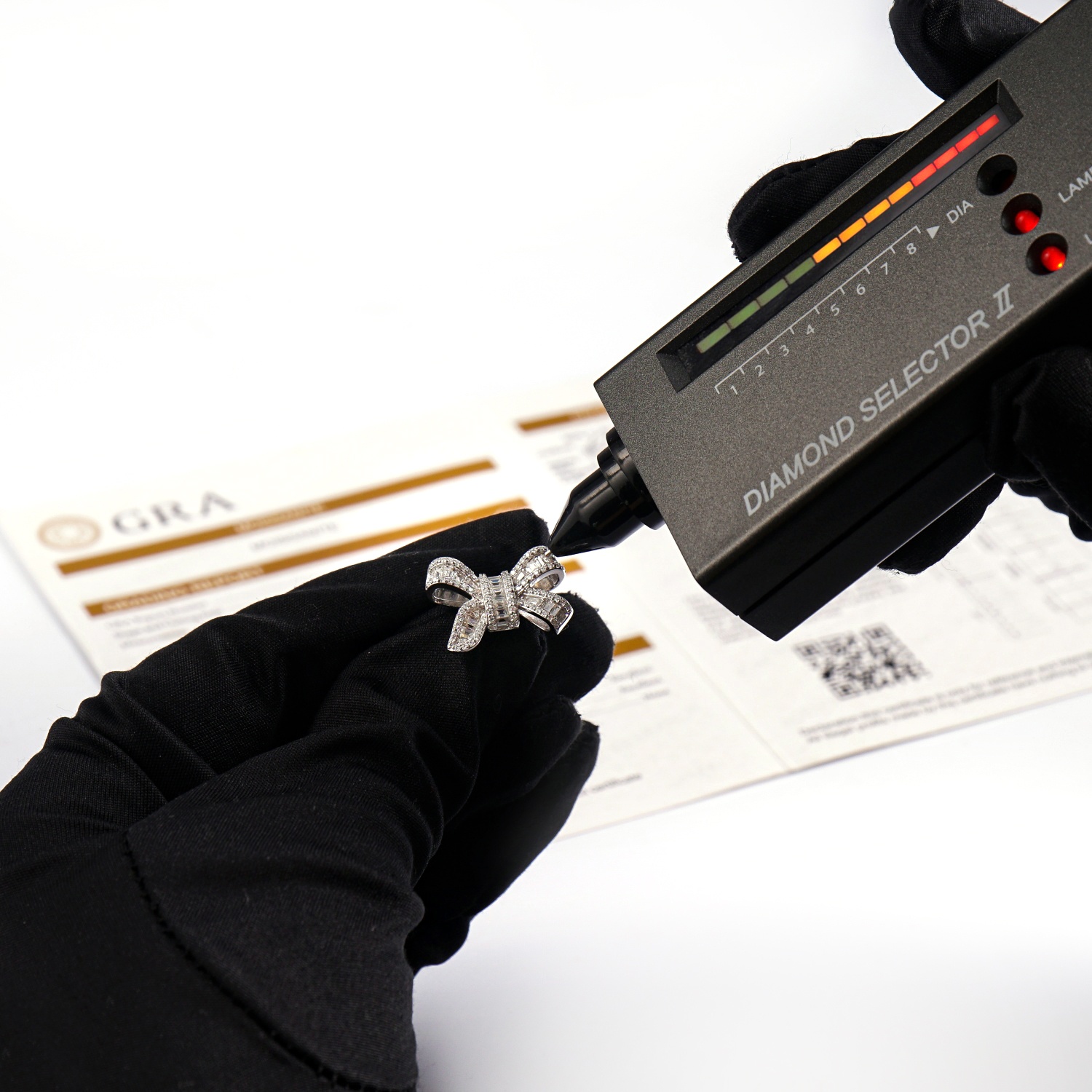 Delzzad Bow Stud Earrings Bow-knot Earrings Synthetic Moissanite S925 Stud Earrings Jewelry Perfect Birthday Mother��s Day Christmas Gift Wedding Set