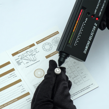 IcePulse Round Bling Stud Earrings 925S & VVS Moissanite