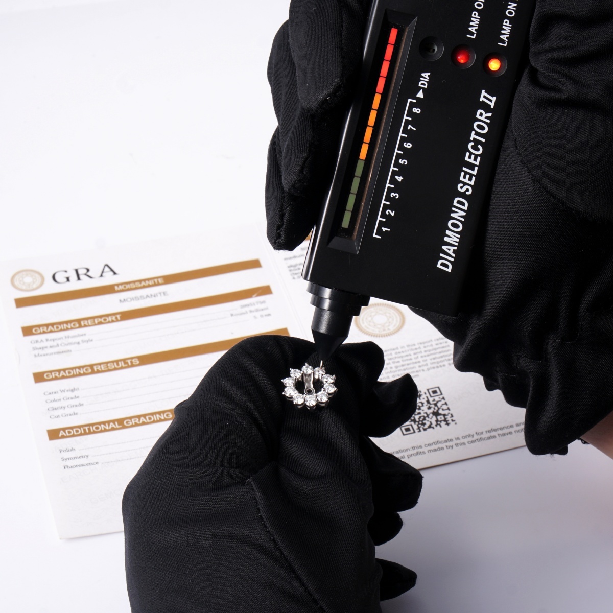 Bling Flower Earring Jackets Synthetic Moissanite S925 Earring Jackets for Studs