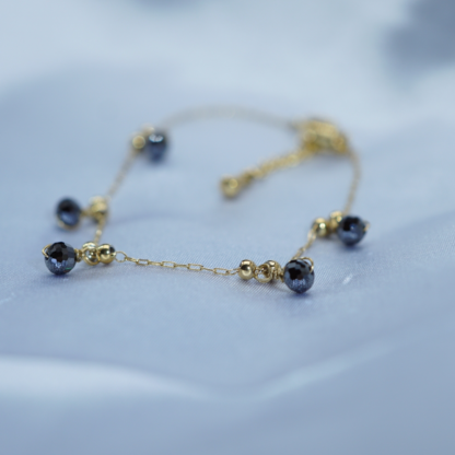 Chic Beads Bracelet Synthetic Moissanite Alloy