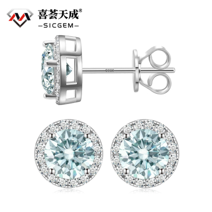 VVS Synthetic Moissanite Earrings S925