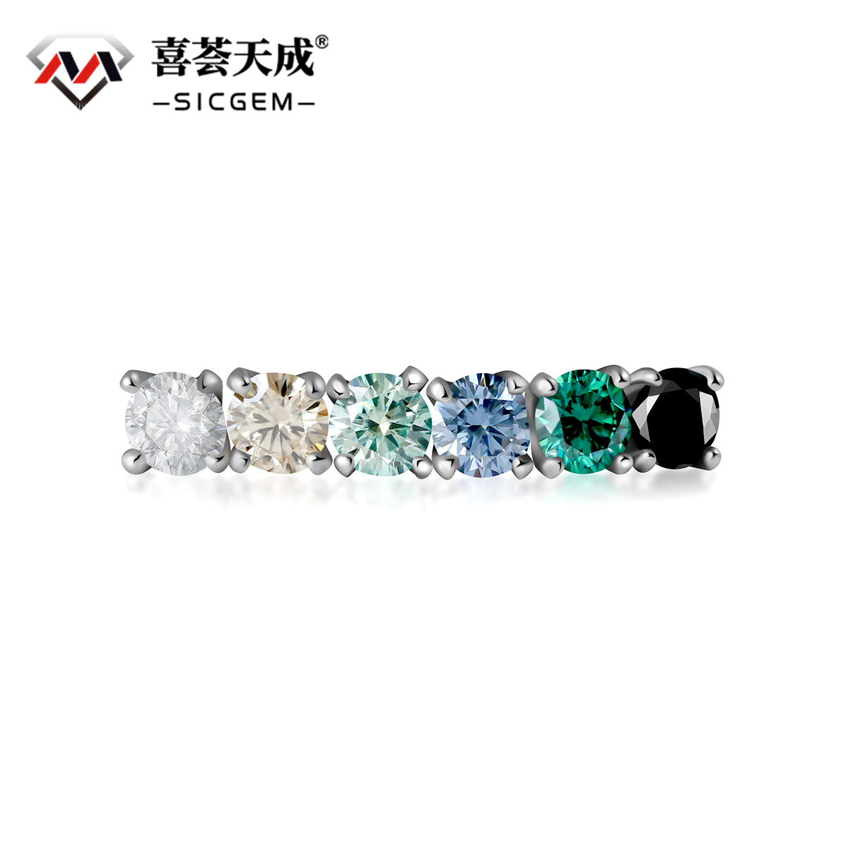 S925 0.5ct Synthetic Moissanite Exquisite Hip Hop Solitaire Four-Prong Stud Earrings Anniversary Birthday Mother's Day Gifts For Men Women