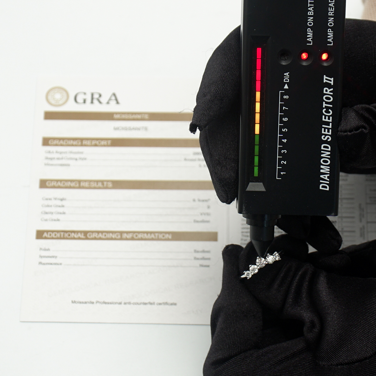 1ct S925 Round Synthetic Moissanite Curved Wedding Band