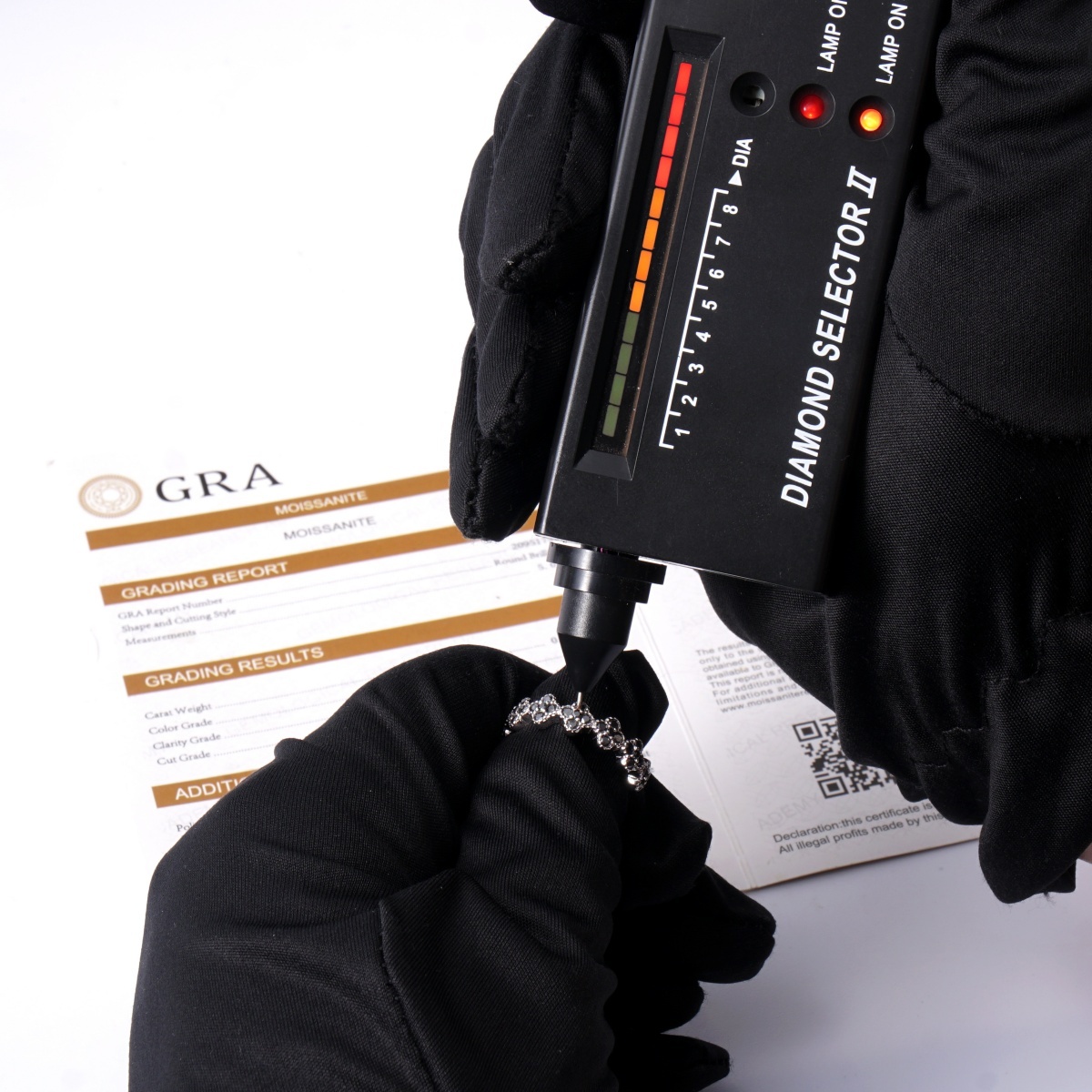 Delzzad 0.6ct Luxury Floral Eternity Band Cluster Ring Synthetic Moissanite Wedding Bands Ring S925 Sterling Silver Moissanite Jewelry Perfect Birthday Engagement Wedding Anniversary Gift