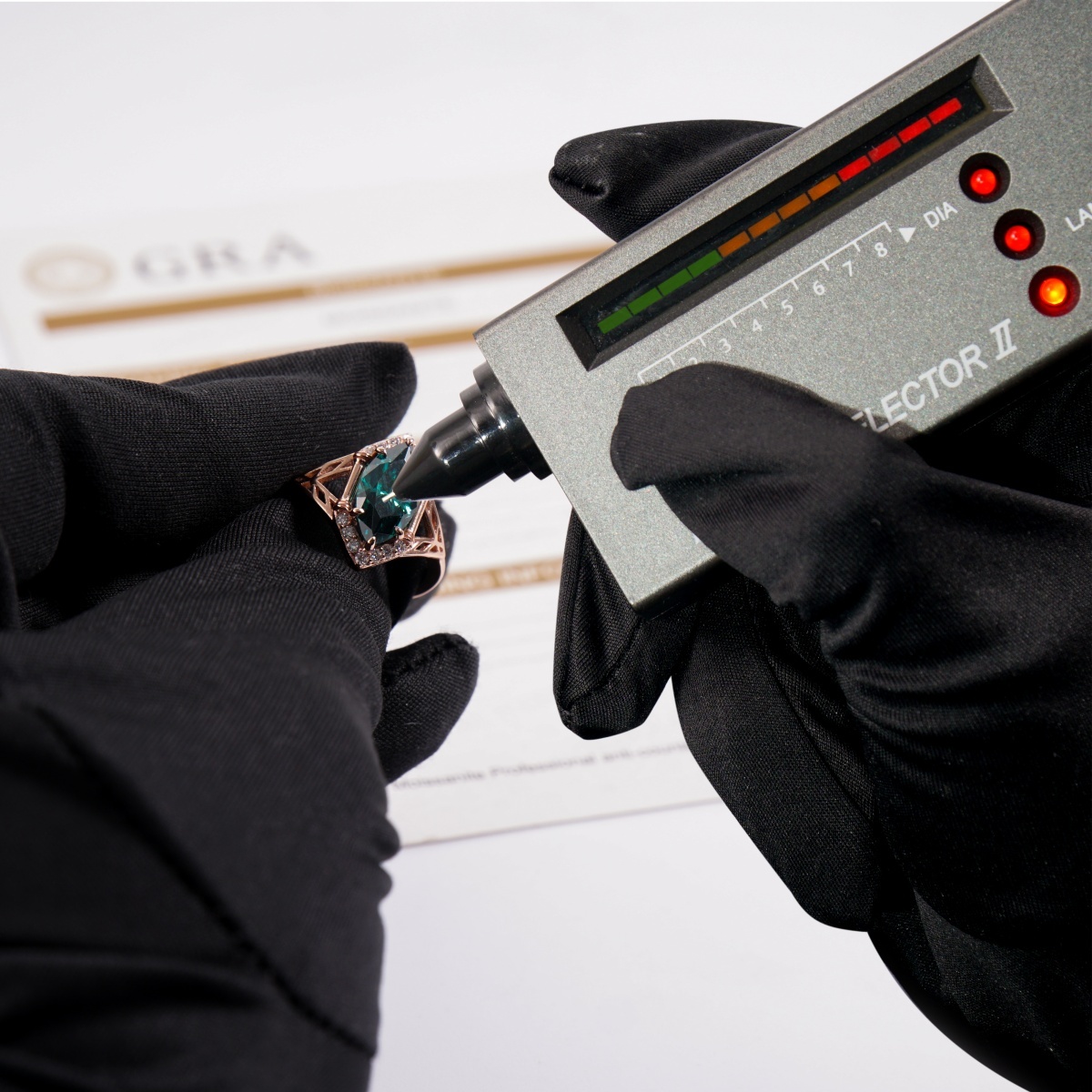 Delzzad 2ct Sparkle Halo Ring Marquise Cut Engagement Ring Synthetic Moissanite Ring Jewelry S925 Green Bliss Ring Perfect Birthday Engagement Wedding Anniversary Christmas Gift