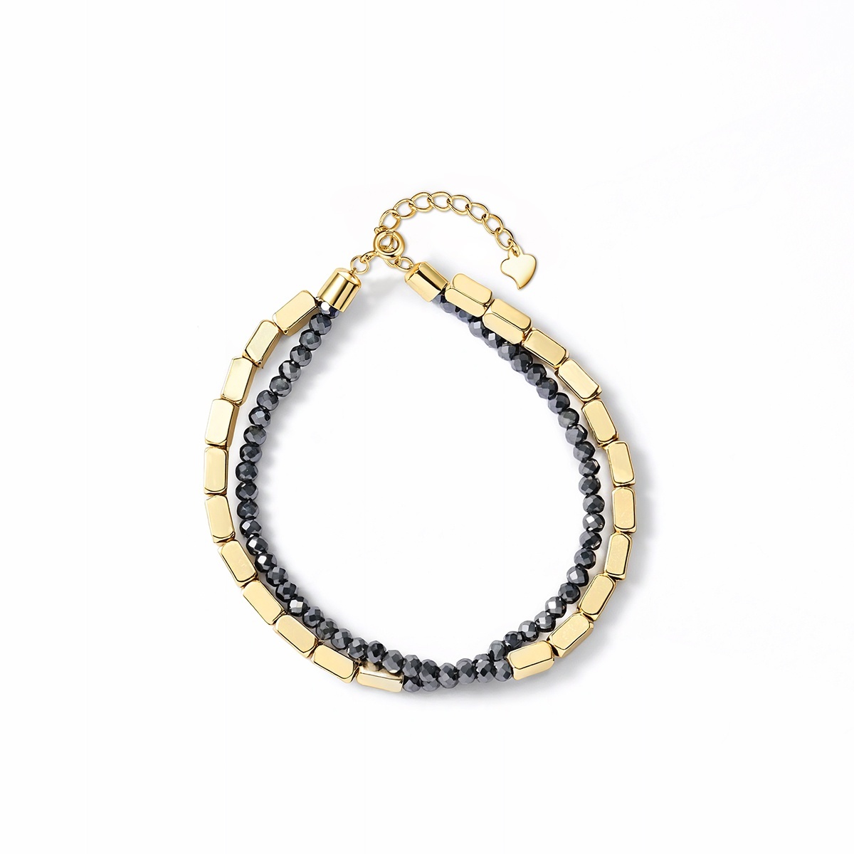 Round Brilliant Cut Synthetic Moissanite Rhombus Bracelet S925