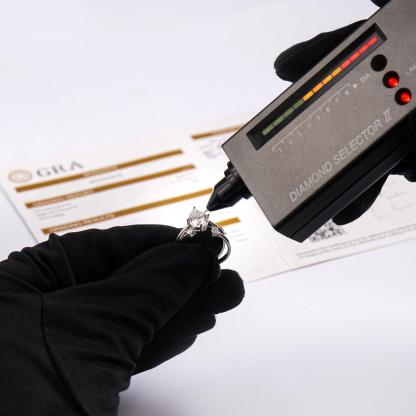 Pear Ring Band Open Stacking Ring Synthetic Moissanite Ring Jewelry S925