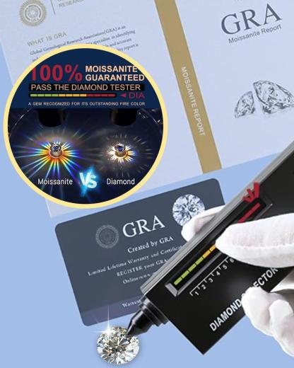 ICECROWN Princess Cut Spark Stud Earrings 925S & VVS Moissanite