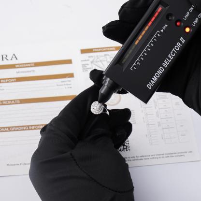 1ct Oval Synthetic Moissanite Double Halo Ring In 925 Sterling Silver Ring Band Jewelry Perfect Birthday Engagement Wedding Anniversary Gift for Women