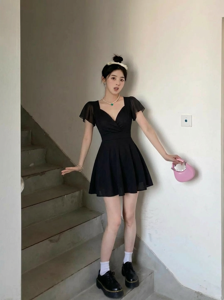 Vay Hàng mới 2026 Mùa Xuân Vay Dress