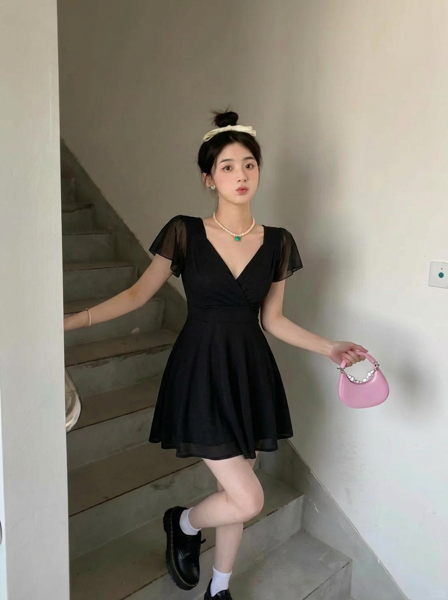 Vay Hàng mới 2026 Mùa Xuân Vay Dress