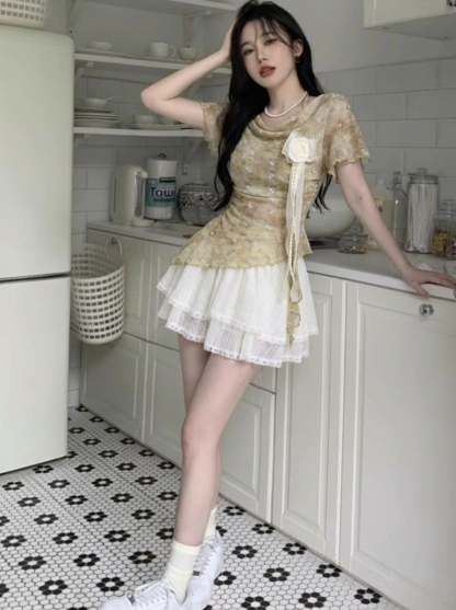 Vay Hàng mới 2026 Mùa Xuân Vay Dress
