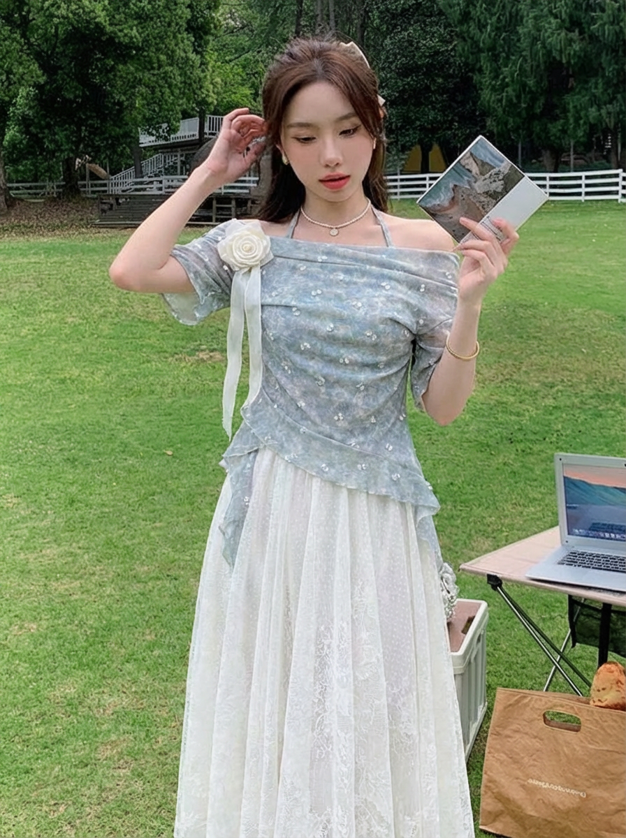 Vay Hàng mới 2026 Mùa Xuân Vay Dress