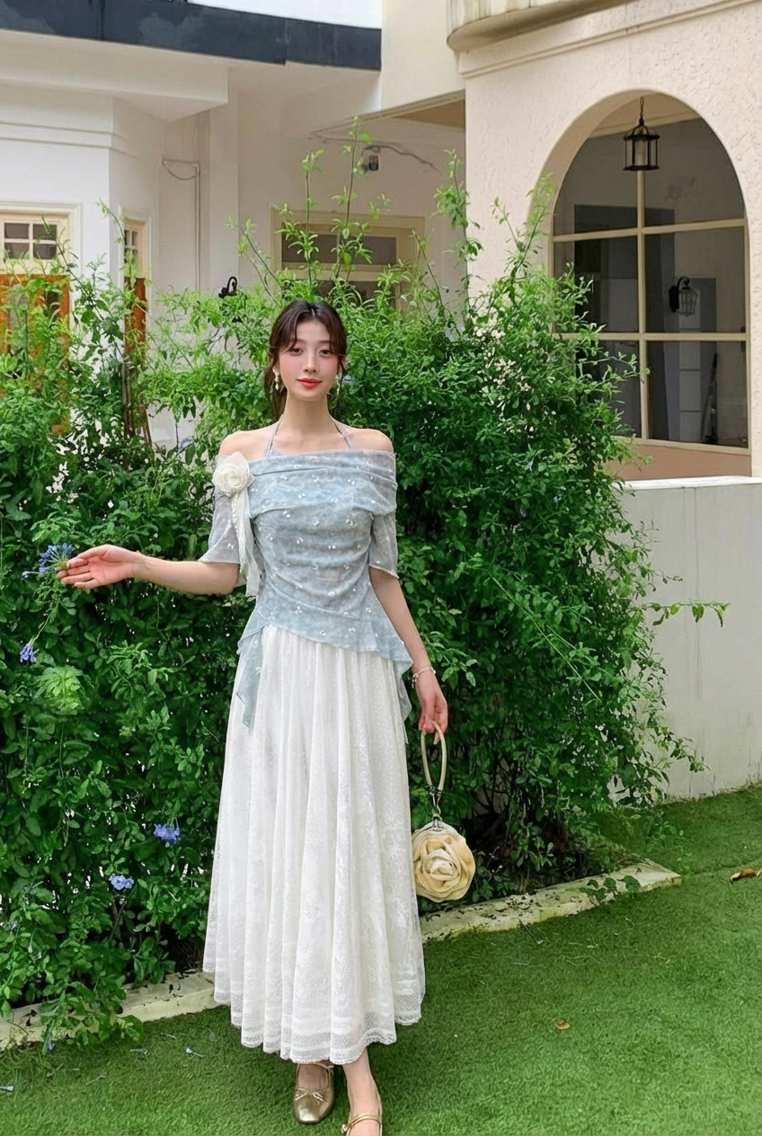 Vay Hàng mới 2026 Mùa Xuân Vay Dress