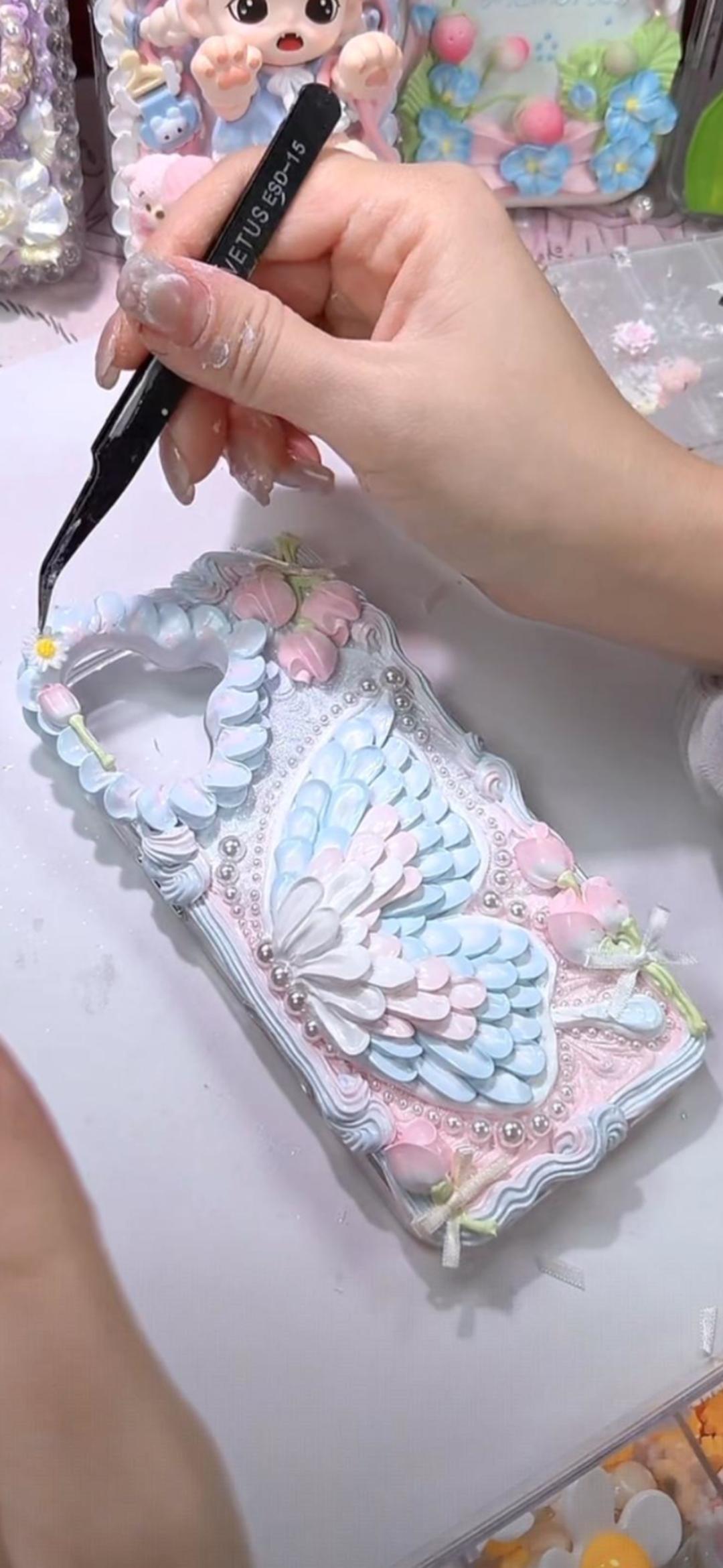 ふんわり天使の羽スマホケース ご注文ページ