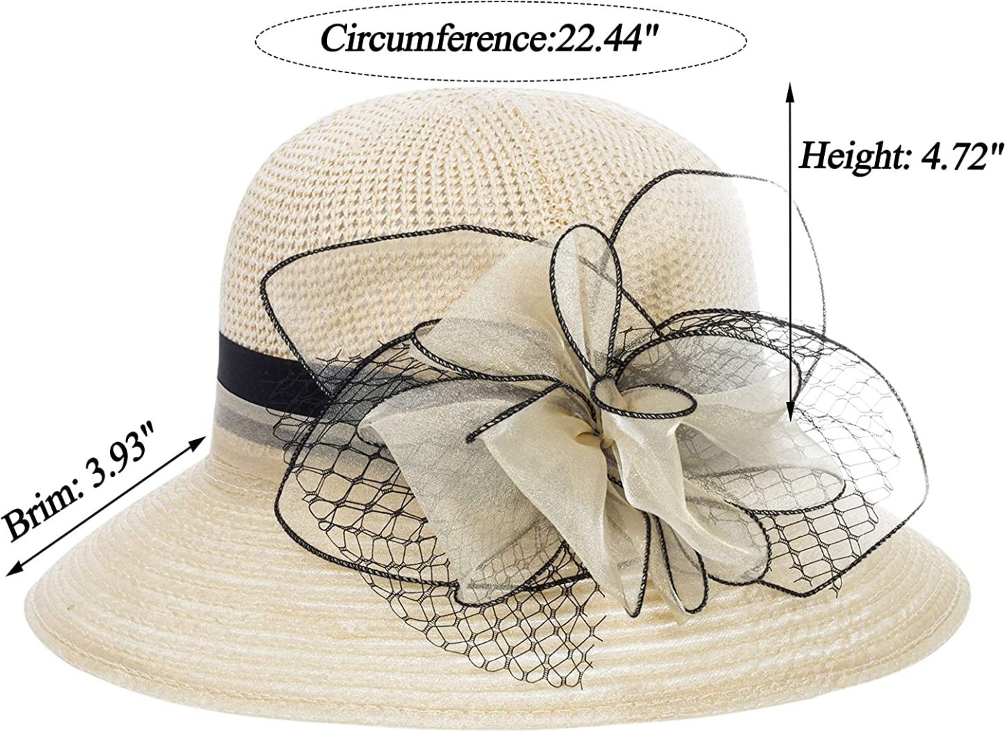 UVカット 帽子 レディース 日よけ 帽子 つば広 小顔効果 花飾り 教会 パーティー 結婚式 二次会 ビーチ 旅行 エレガント 夏 サンハット 折りたたみ 通気