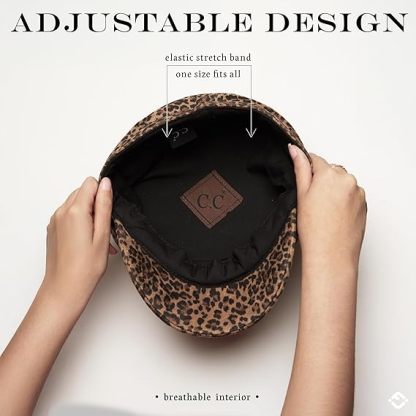 Newsboy Hat for Women – Trendy Greek Fisherman Cap, Classic Women's Baker Boy Newsies Hat, Ladies Fashion Caps