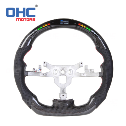 LED Carbon Fiber Steering Wheel for Chevrolet Corvette C6