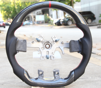 LED Carbon Fiber Steering Wheel for Dodge Ram 2010-2017 Steering Wheel Carbon Fiber ohc motors