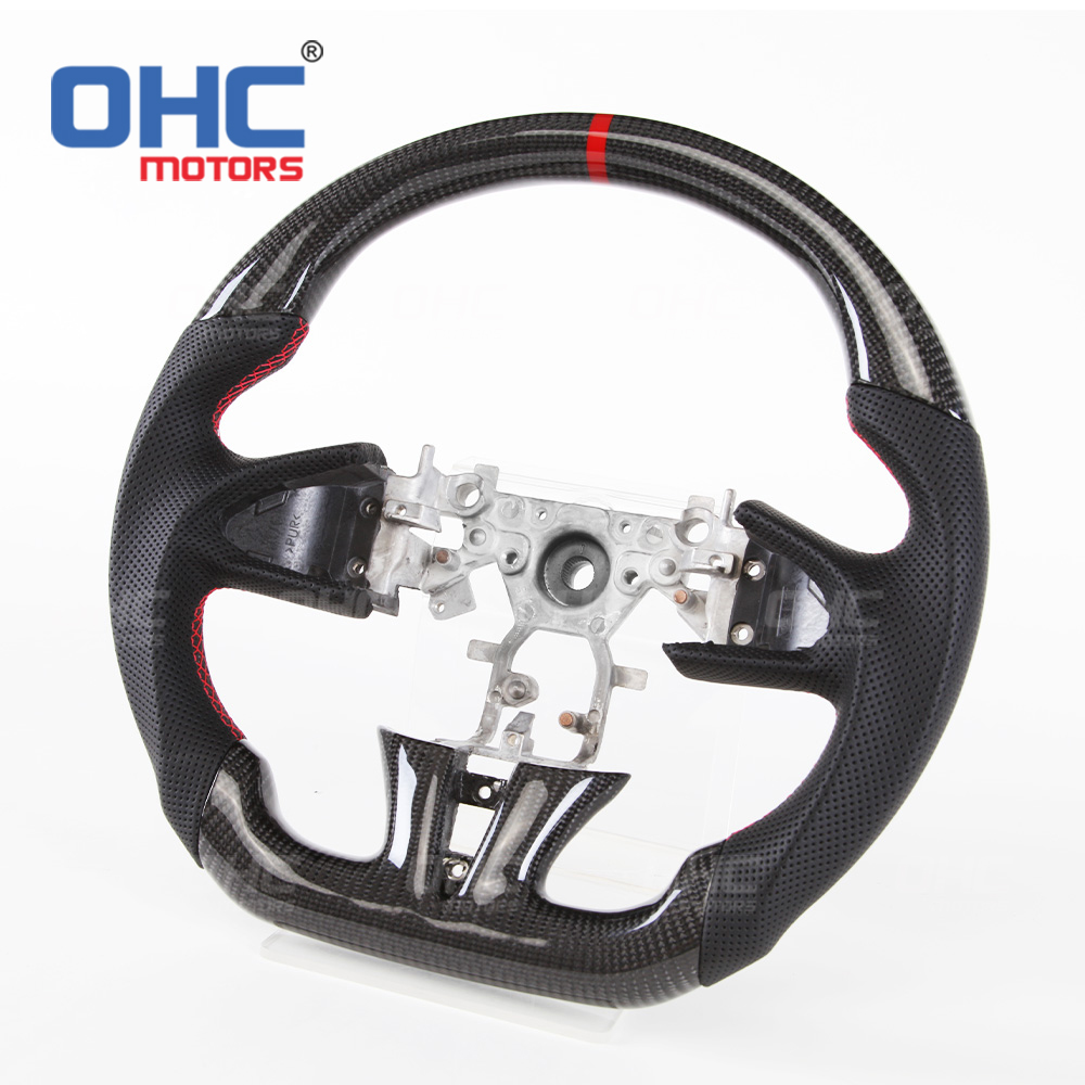 Infiniti Q50 REAL 100% Carbon Fiber Steering Wheel 