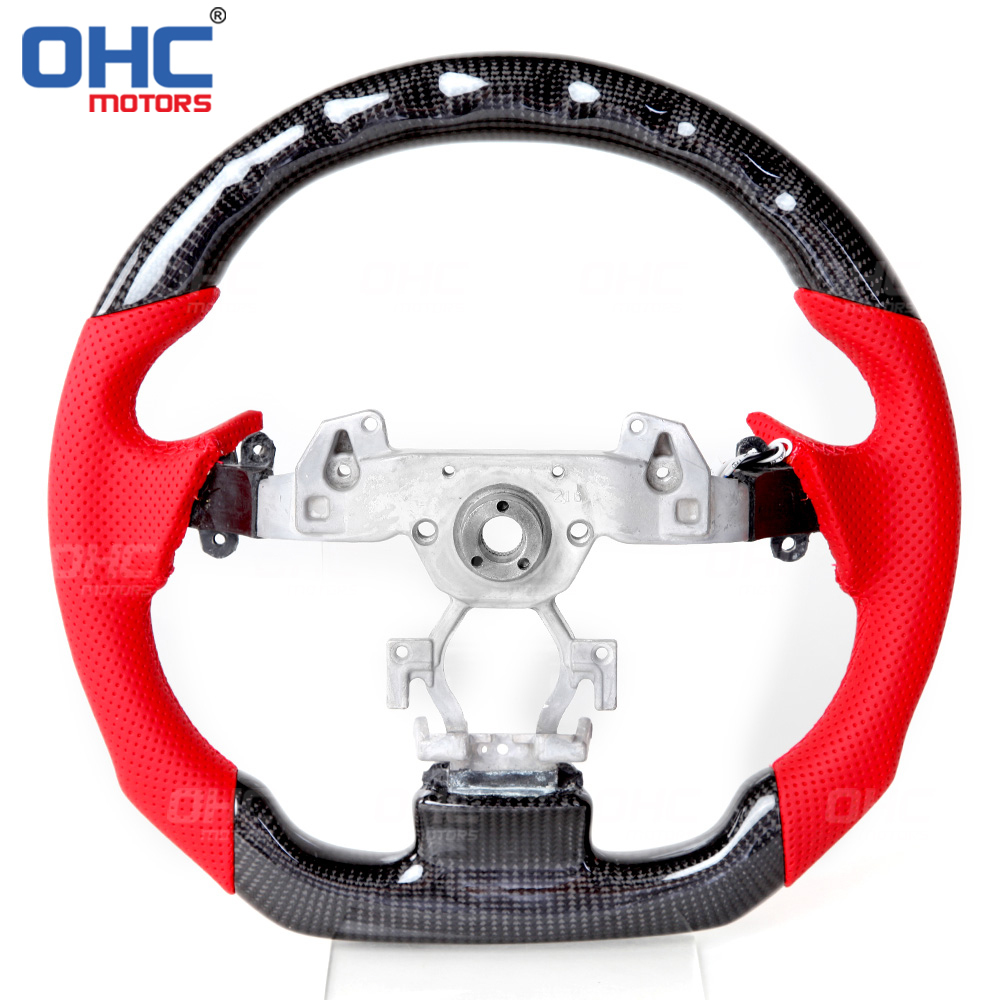 LED Peformance Car Steering Wheel Fit For Infiniti G37 REAL 100% Carbon Fiber Steering Wheel 