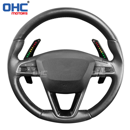 LED RPM Paddle Shift for Seat Leon Cupra mk2 mk3 LED RPM Racing Car Steering Wheel Paddle Shift Shifter Shifters