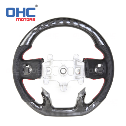 LED Carbon Fiber Steering Wheel for Dodge Ram