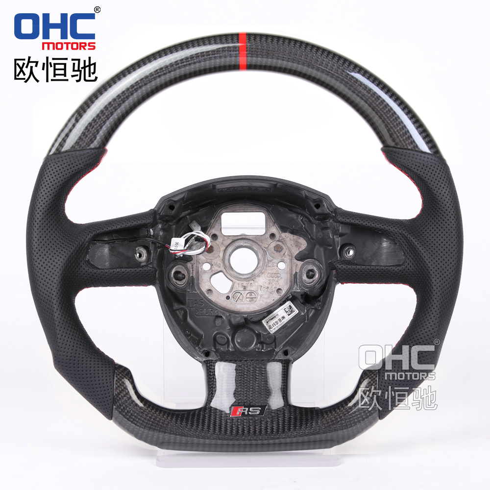 [Copy]Carbon Fiber Steering Wheel For Audi A4 A5 S4 S5 2008-2010 Steering Wheel Carbon Fiber 