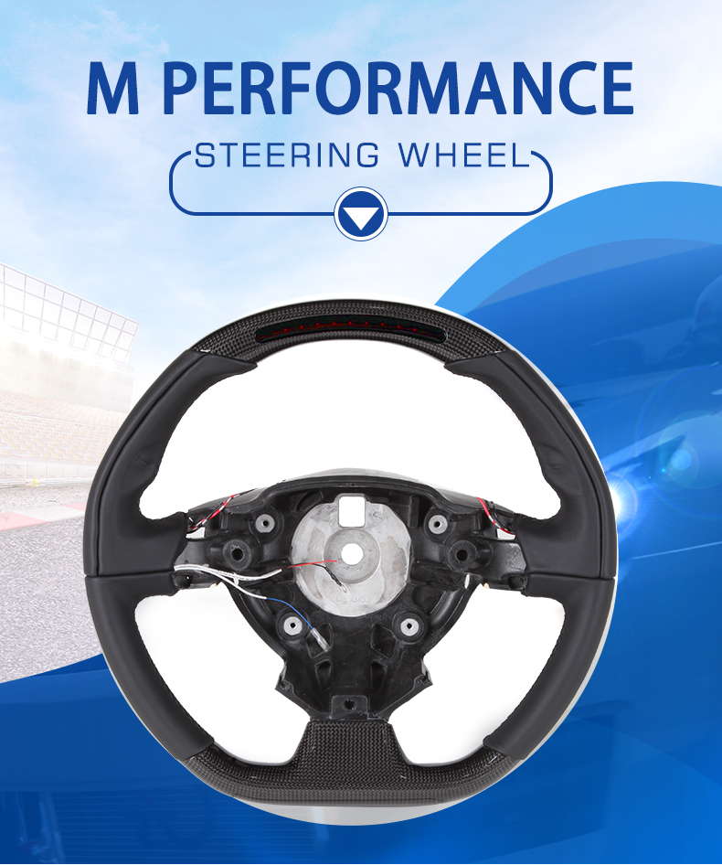 LED carbon fiber steering wheel for Ferrari 458 488 California T Sergio