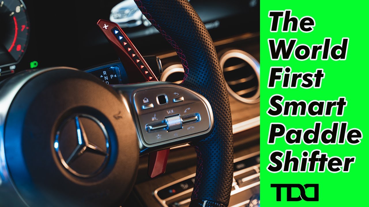 LED Performance Paddle Shift Extensions Shifter Fit for Mercedes Benz