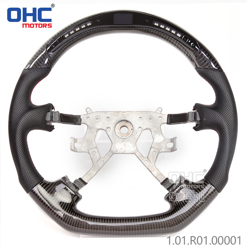 100% carbon fiber steering wheel for NISSAN PATROL Y62